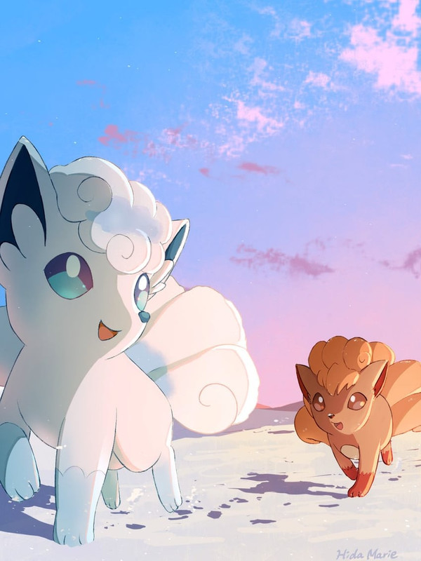 alolan-vulpix-and-vulpix-pokemon-drawn-b