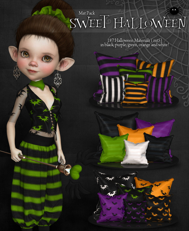 Mat Pack Sweet Halloween