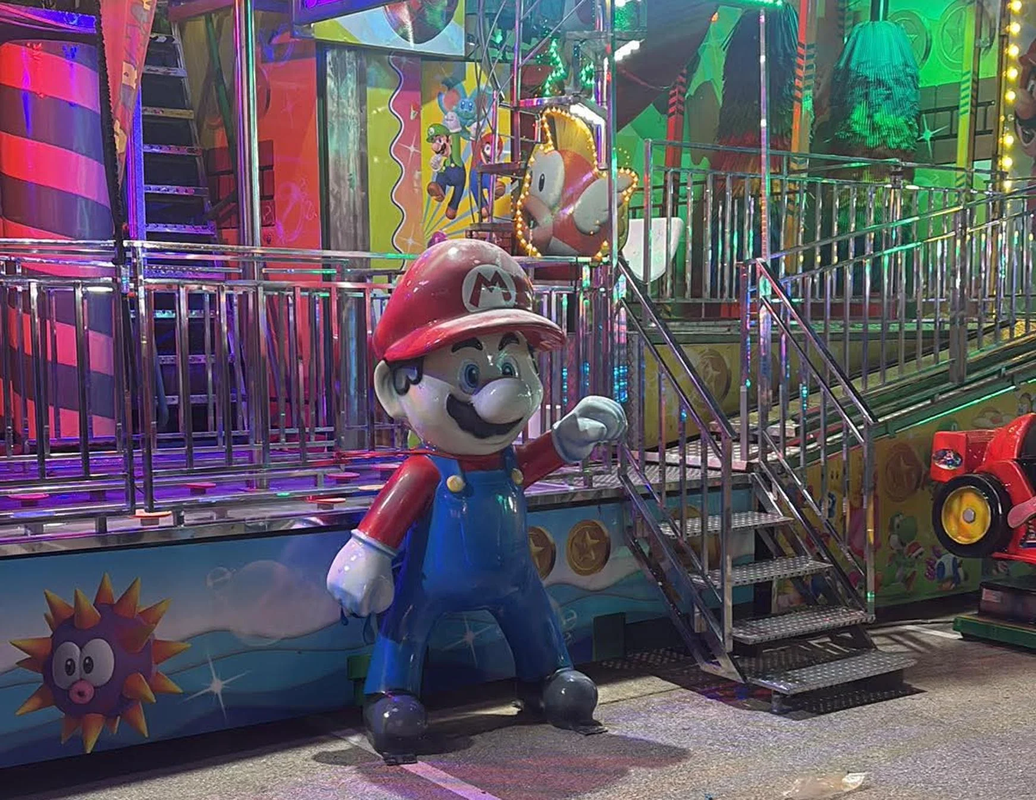 Super Mario Bros regresa a casa tras su sub-realista robo en una feria de Badajoz