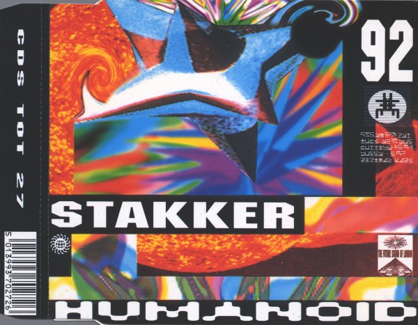 03/04/2023 - Humanoid – Stakker Humanoid 92 (CD, Single, Stereo)(Jumpin' & Pumpin' – CDS TOT 27)  1992 Front