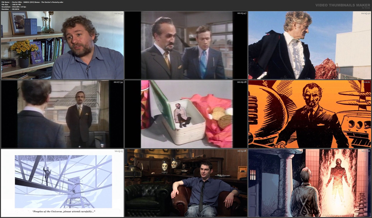 Doctor Who - S08E01 (055) Bonus - The Doctor's Moriarty.mkv