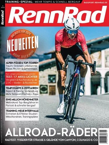 Cover: Rennrad Magazin September No 09 2023