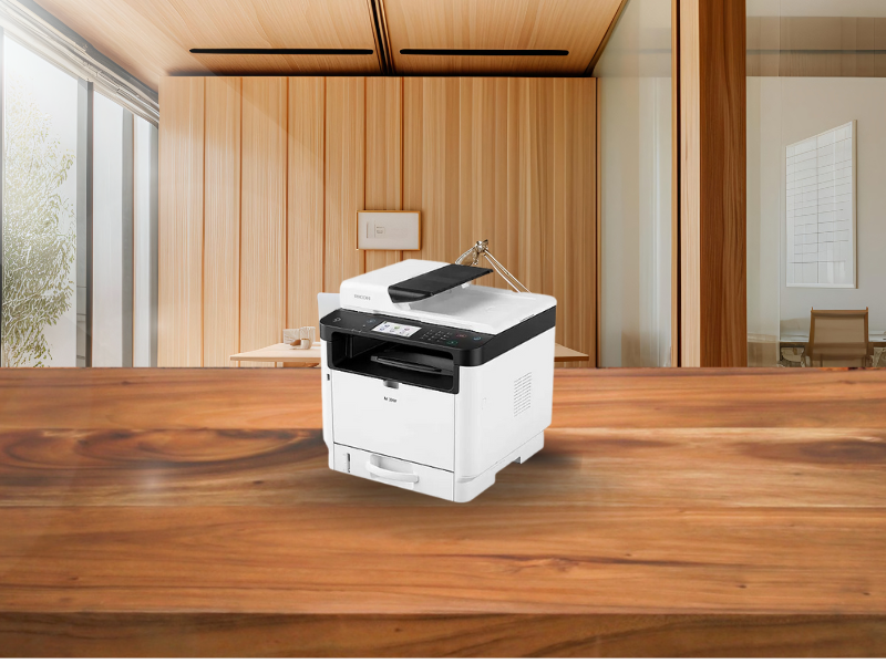 Alimentador automático de documentos (SPDF) em ação