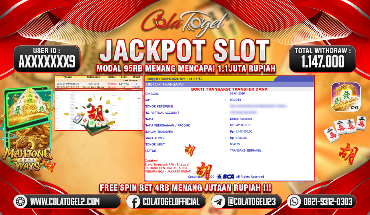 JACKPOT SLOT GACORR!!