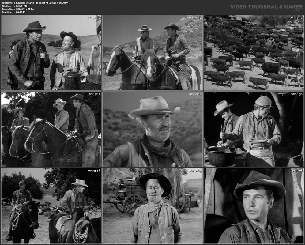 Rawhide S05e03 - Incident At Cactus Wells.mkv