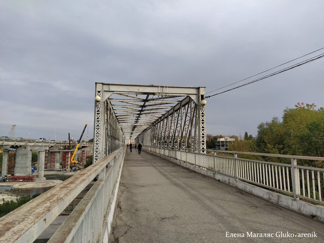 В каком году построили каракумовский мост в ельце