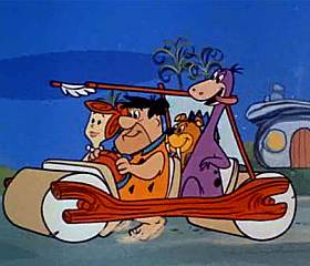 coche picapiedra