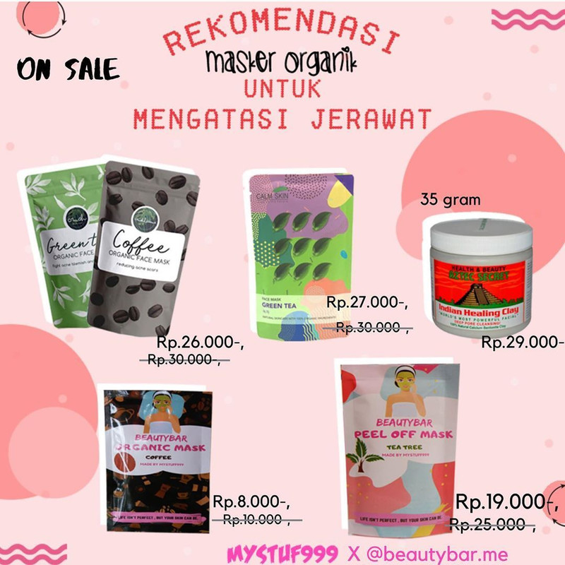 REKOMENDASI-MASKER-ORGANIK-untuk-mengatasi-jerawat