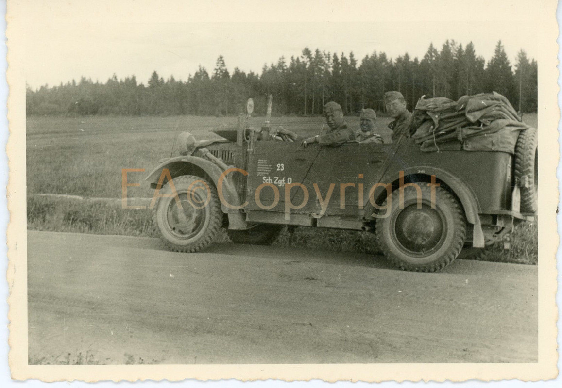 Kämpfe Russland Cabrio Kübelwagen PKW Auto Wagen