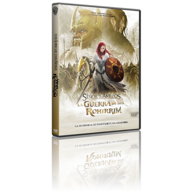 Portada - El Señor de los Anillos: La Guerra de los Rohirrim [DVD9 Full][Pal][Cast/Ing/Ale/Ita][Sub:Varios][Animación][2024]