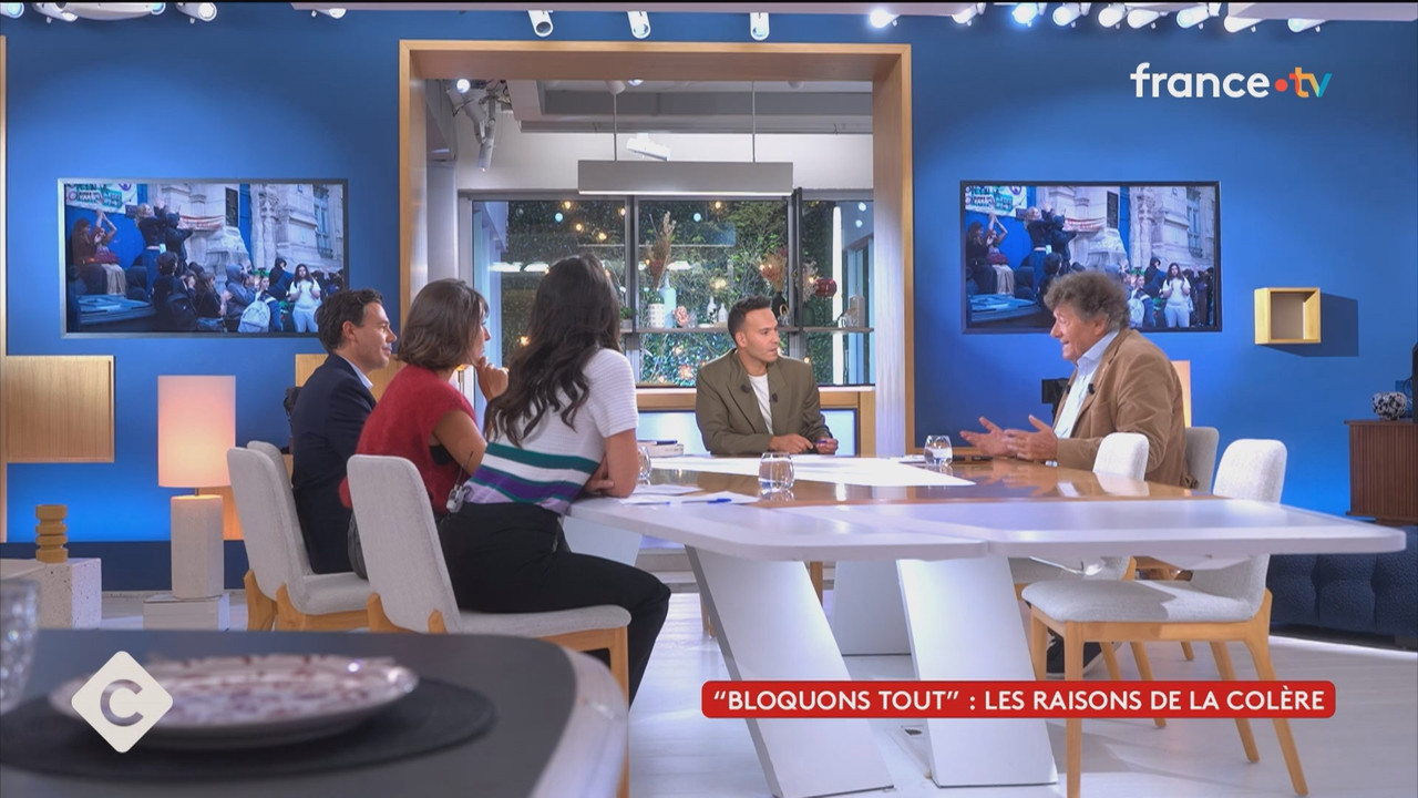 C à vous - Saison 17 - Invités Jean Viard, Monseigneur François Bustill..._France 5_2025_09_13_18_57