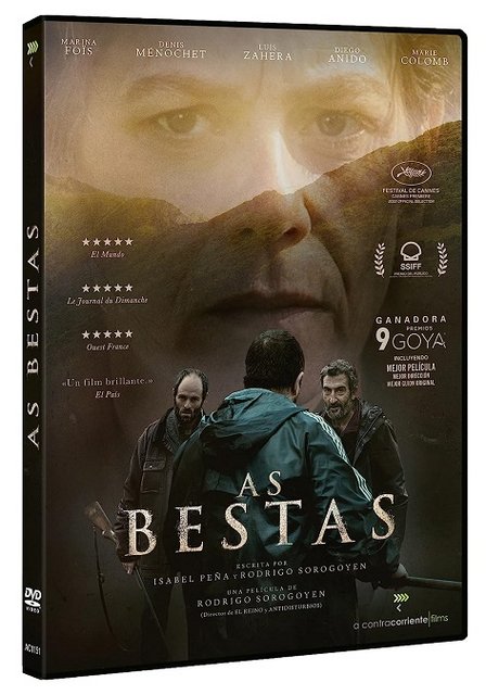 Portada - As Bestas [DVD9 Full] [Pal] [V.O. Cast/Fra/Galle] [Sub:Cast] [Thriller] [2022]