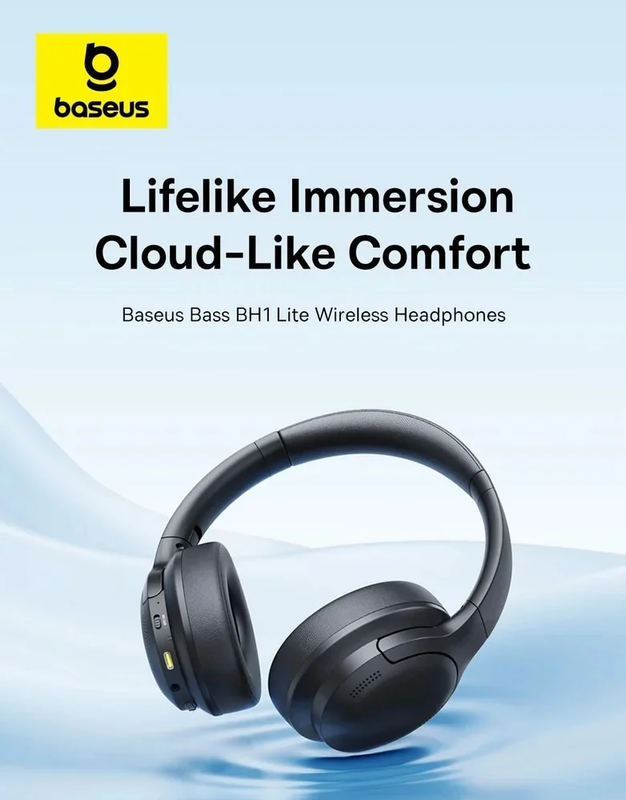 Baseus Bass BH1 Lite Wireless Headphones Banner