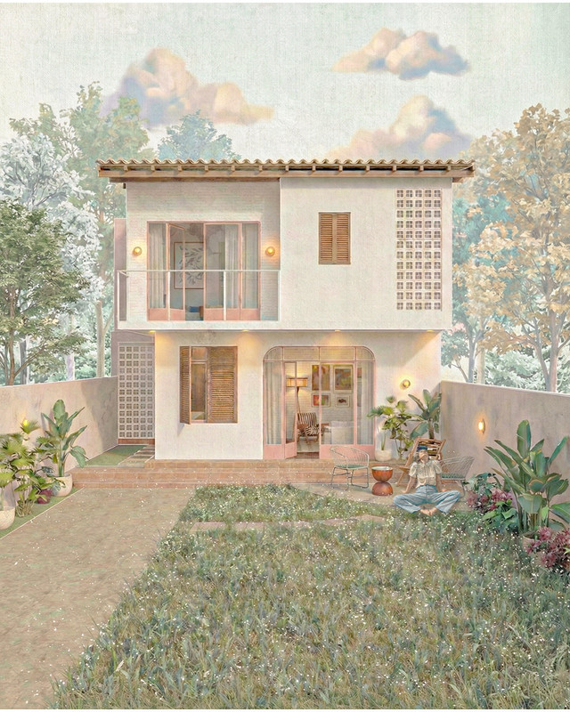 Imagem Renderizada - Depois