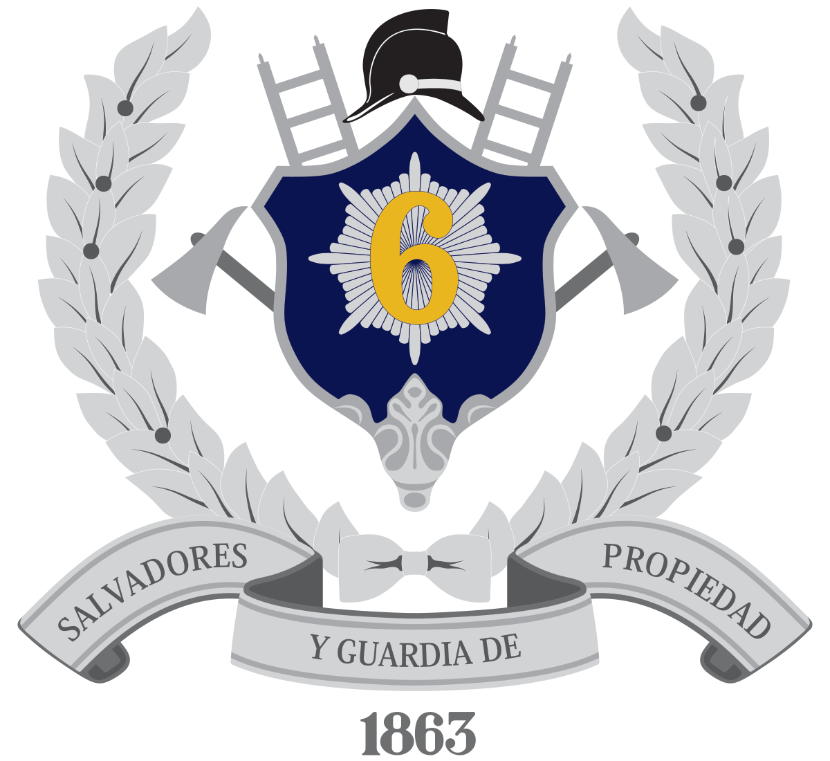 Logo Sexta Compañía de Bomberos de Osorno