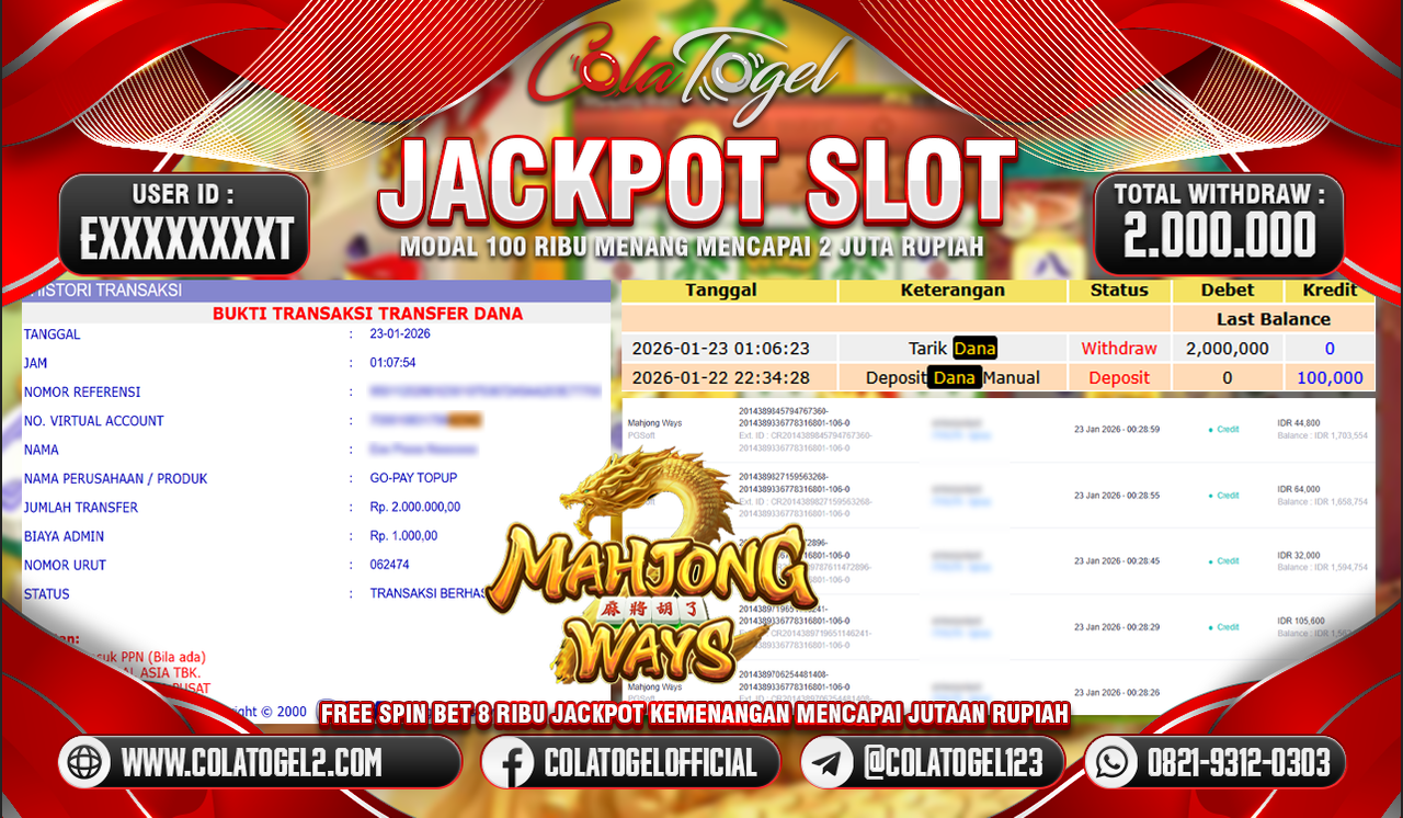 JACKPOT SLOT GACOR!!