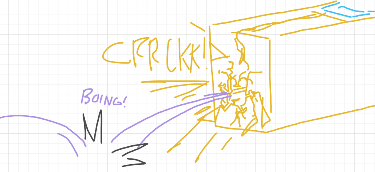 A panel from The Prime Number Few, episode eight of the Board Boards object show by Furretwalk/WalkingFurret.