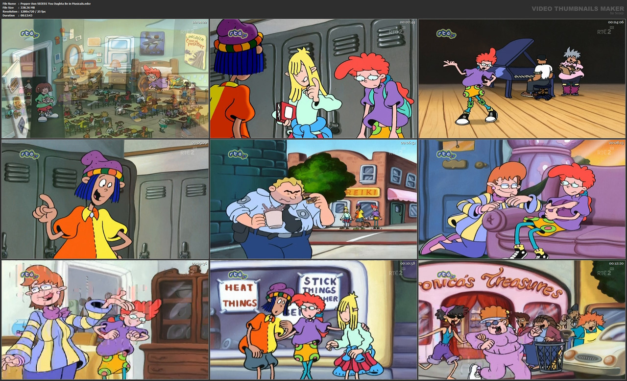 Pepper Ann S03E01 You Oughta Be in Musicals.mkv