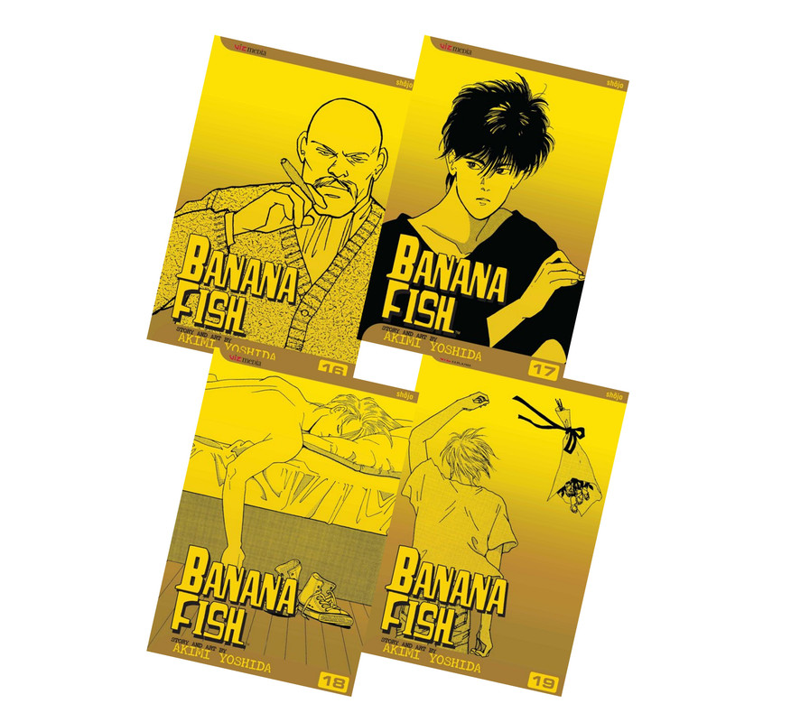 Banana Fish Manga (16-19) Bundle