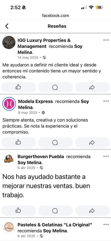 WhatsApp de cliente