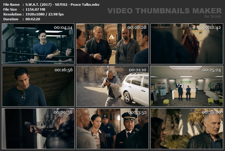S.W.A.T. (2017) - S07E02 - Peace Talks.mkv