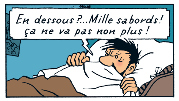 haddock dessous