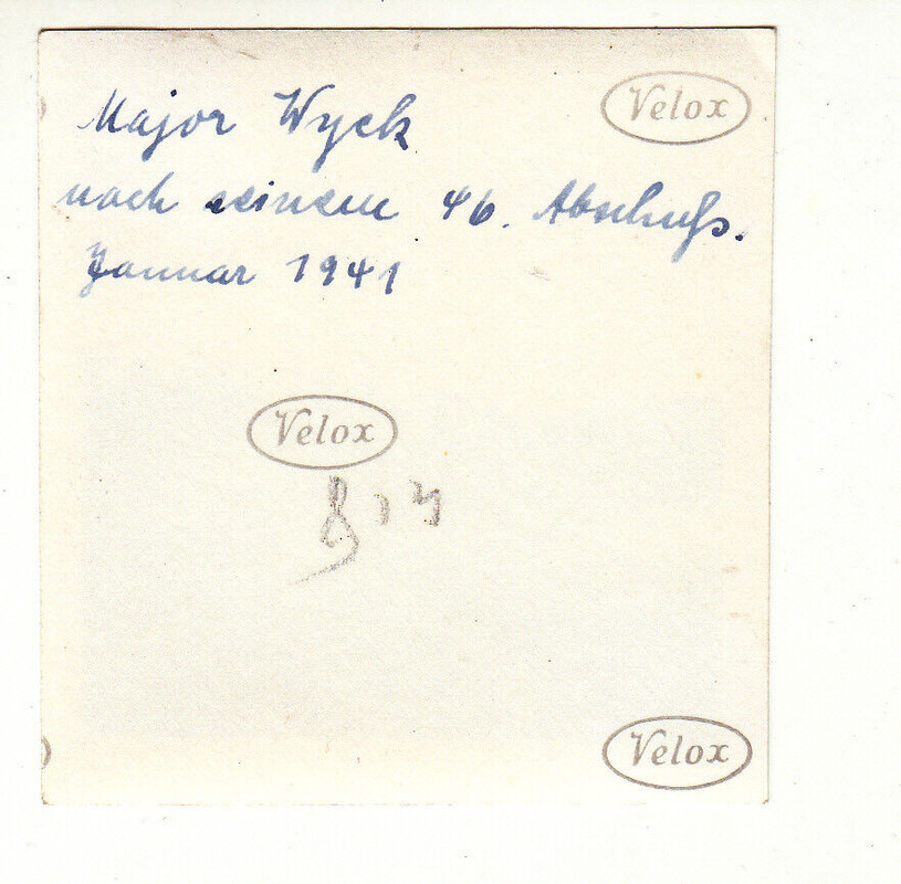 Foto Pilot Jagdflugzeug ME-109 Wappen Ass Major Wick JG2 Richthofen Plane #204 (2)