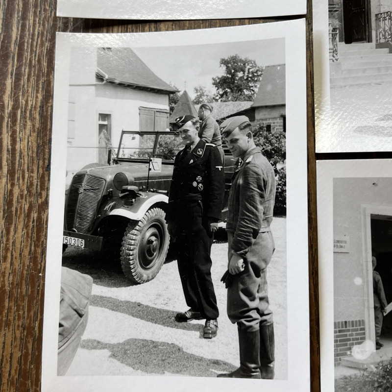 Panzerkommandant Ostf. Gresiak Division 8 Fotos Division Das REICH 11x Foto 1943 (3)