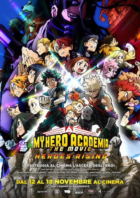 My Hero Academia: The Movie 2 – Heroes Rising (2020) mkv HD 720p WEBDL ITA JAP Subs