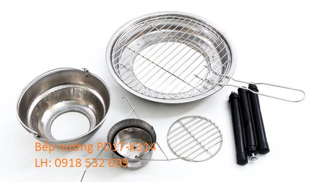 bếp nướng than hoa phù đổng pd17-k314