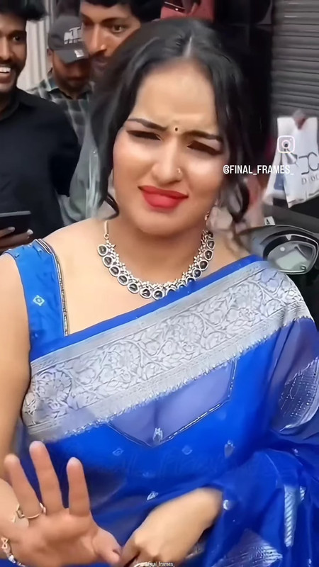 Malavika menon sexy big boobs  and cleavage.mp4_snapshot_00.04.458