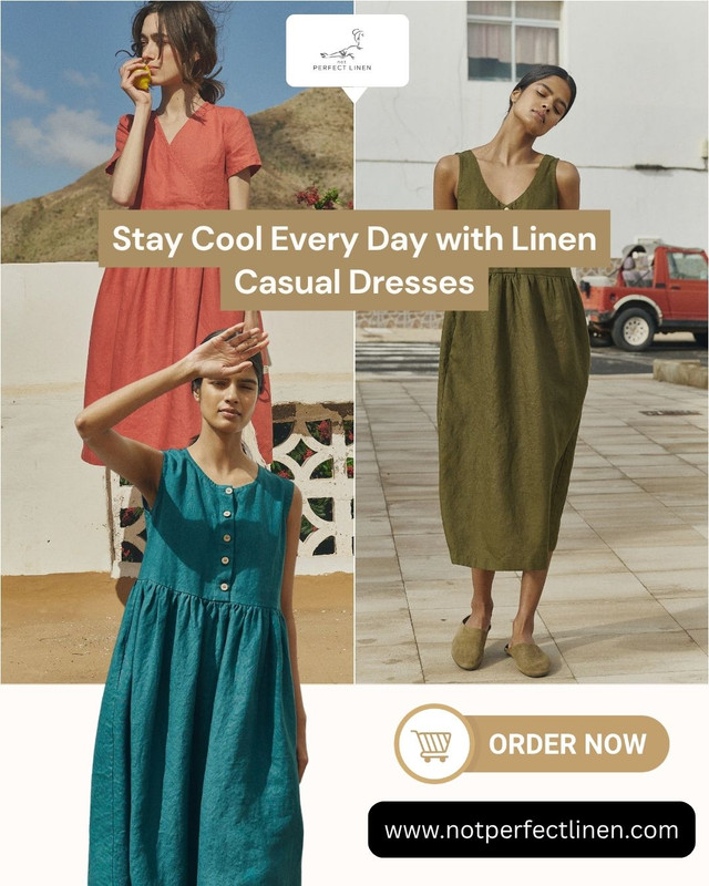 Linen Dresses for Effortless Everyday Style