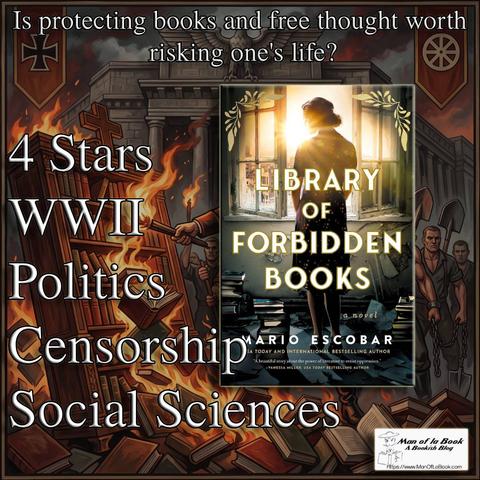 Book Review: The Library of Forbidden Books by Mario Escobar