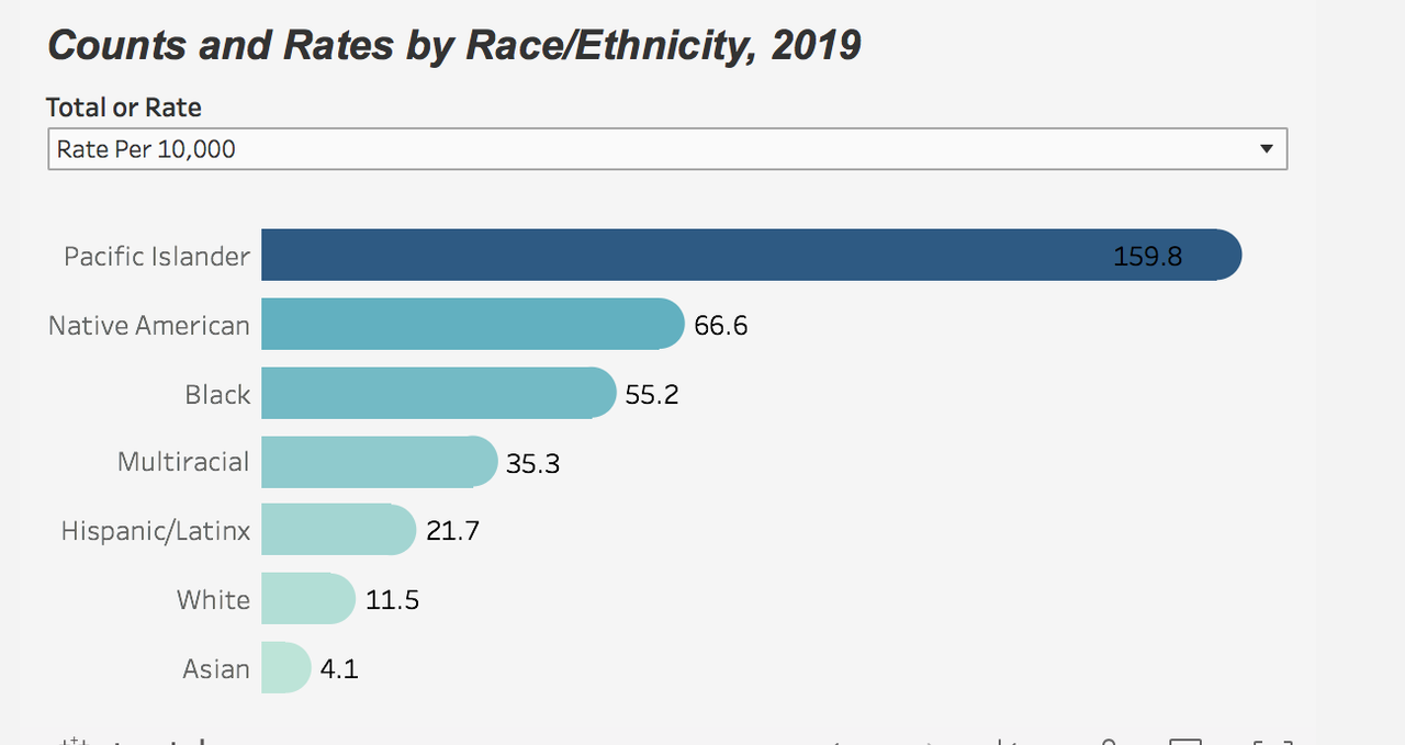 Homelessness by Race