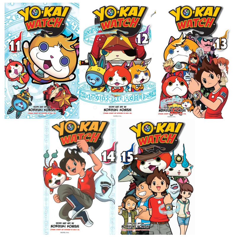 MANGA Yo-Kai Watch 1-15 TP