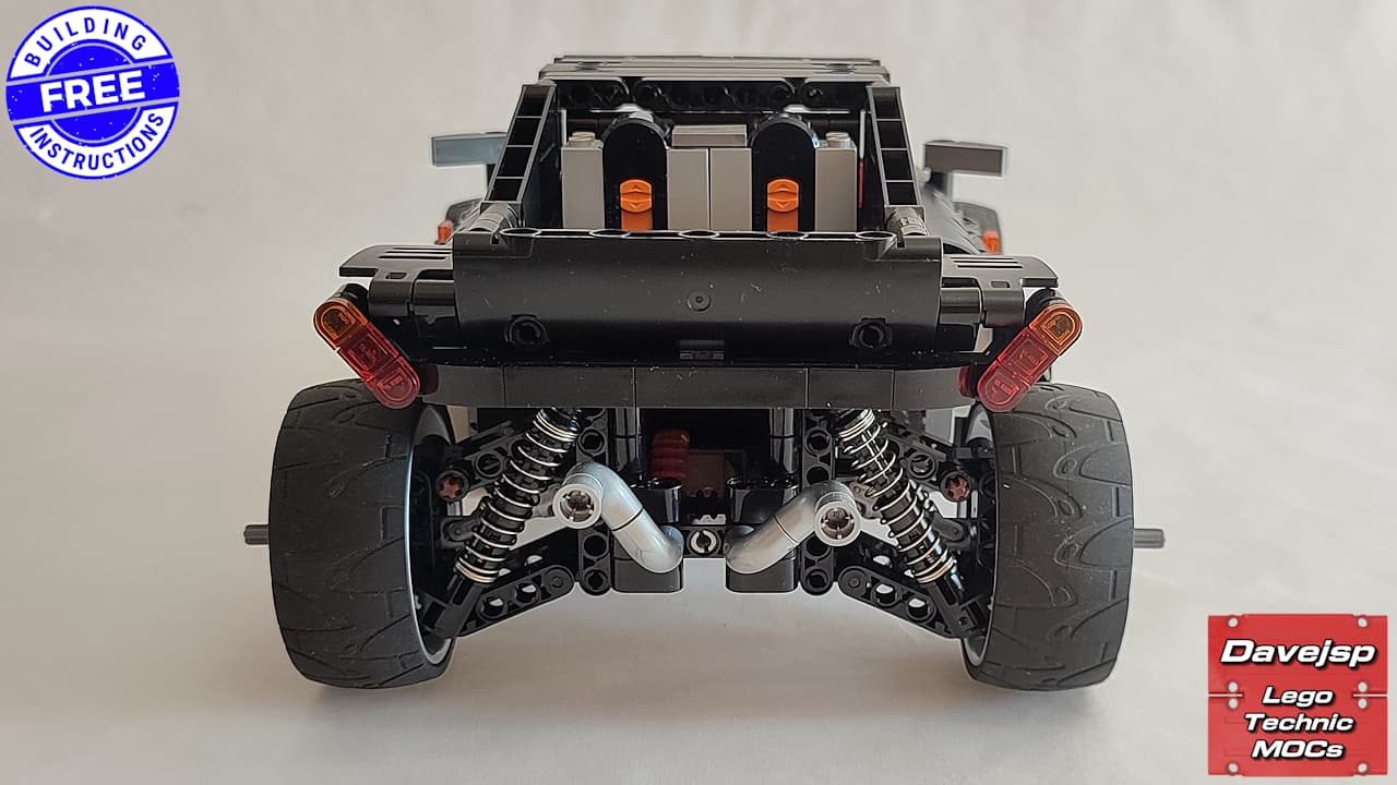 Lego Technic off-road vehicle MOC custom build