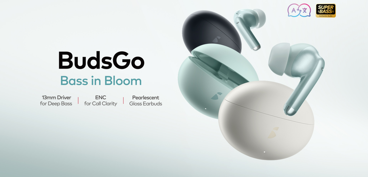 itel BudsGo Official Wireless Earbuds Premium Launch Banner