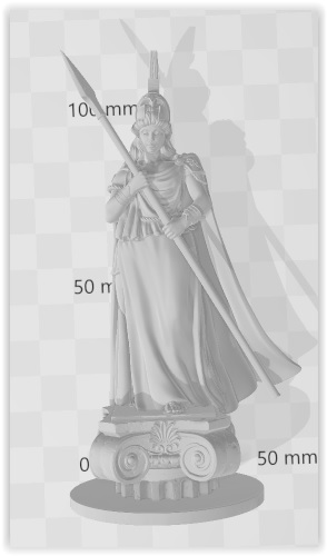 Estatua Atenea