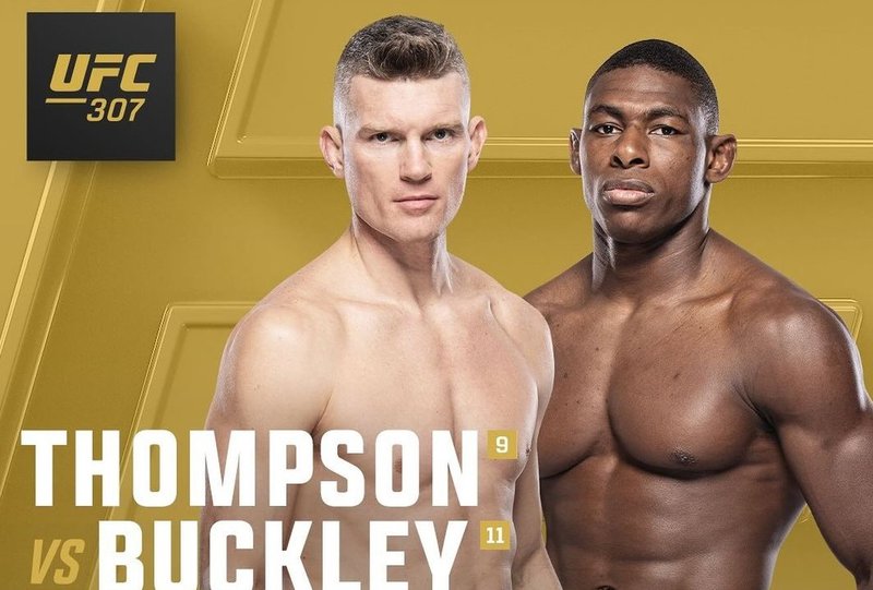 Стивън Томпсън срещу Хоакин Бъкли на UFC 307