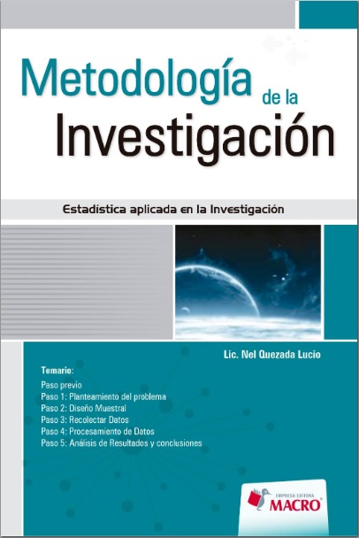 Metodología de la investigación - Nel Quezada Lucio (PDF) [VS]