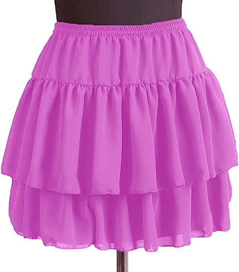 Women's Flared Short Skirts Basic Versatile Pleated Mini Skater Elastic Skirts - Picture 27 of 47