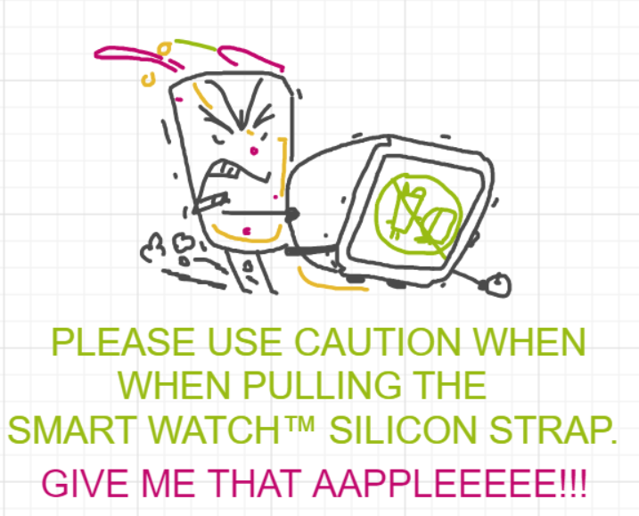 A panel from That's Apples, Mate, episode one of the Board Boards object show by Furretwalk/WalkingFurret.