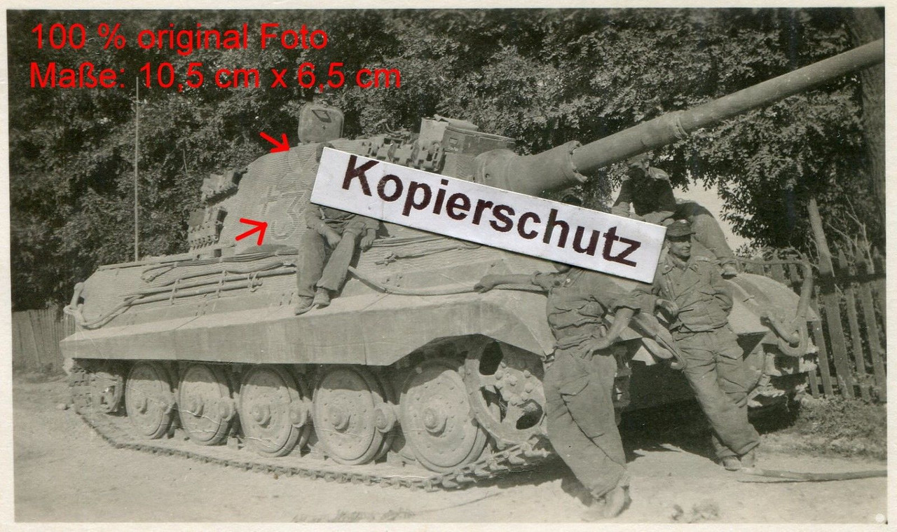schwere Panzer-Abteilung 501 , Panzer Tank IV Königstiger Tiger 
