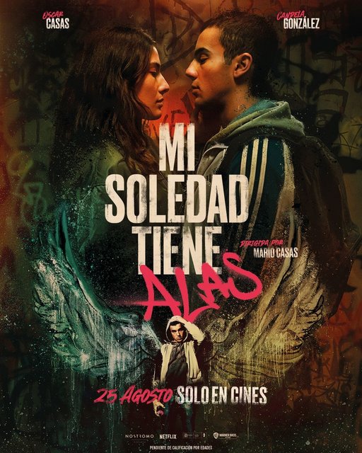 “MI SOLEDAD TIENE ALAS”, DE MARIO CASAS, PÓSTER DEFINITIVO DE CARA A SU ESTRENO EL 25 DE AGOSTO