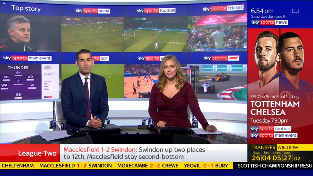 05 January - 19.00.00 - Sky Sports Tonight. Round-up of the spor