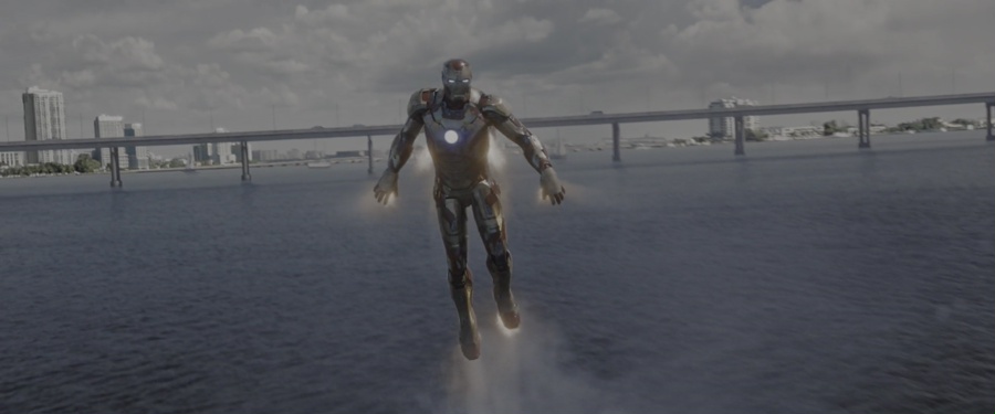 Iron Man 3 2013 BluRay [Hindi + Tamil + Telugu + English] 480p, 720p, 1080p ESub Screenshot