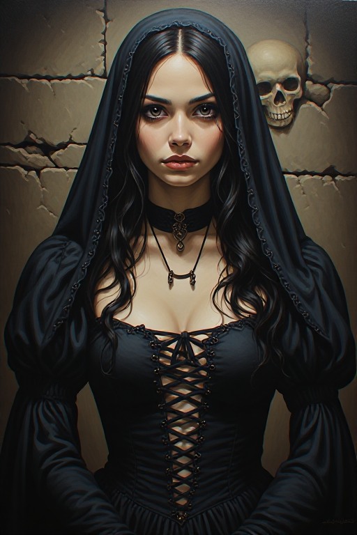 breathtaking-oil-painting-Goth-(9)