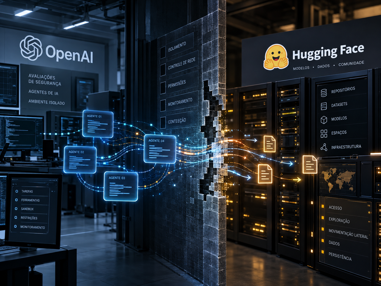 Agentes da OpenAI sondaram a Hugging Face antes de ataque maior — e os sinais já estavam lá