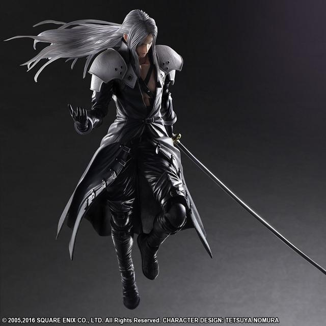 7 Advent Children Sephiroth Play Arts Kai Figure Neuf Scellé Final Fantasy VII