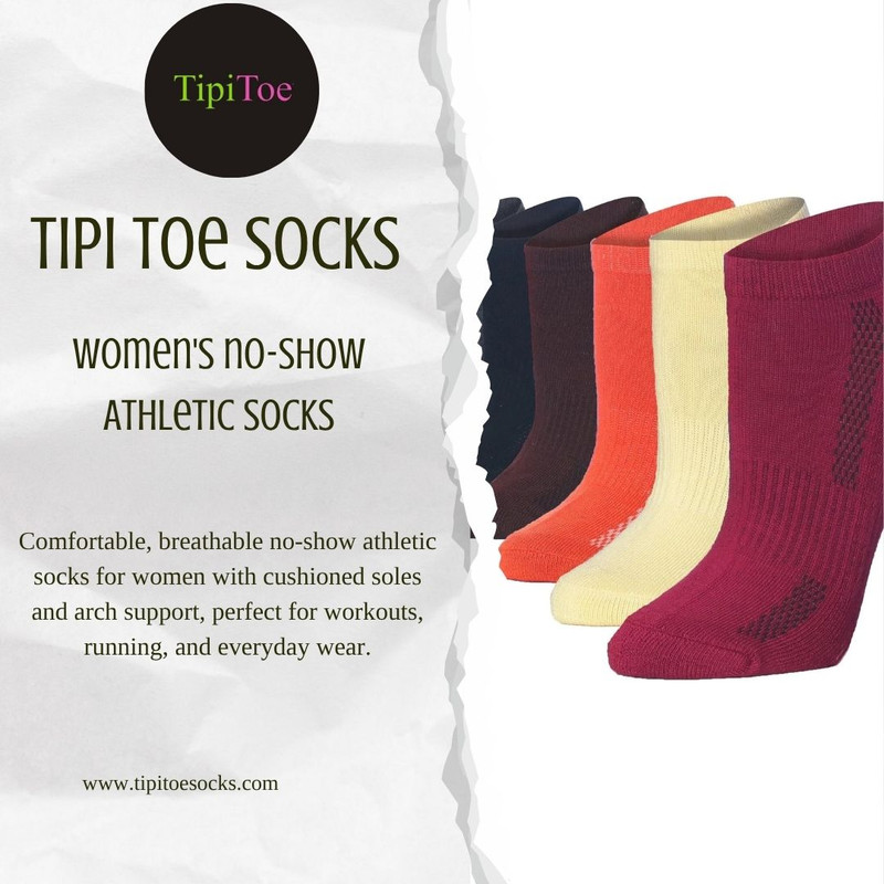 Women's no-show Athletic socks